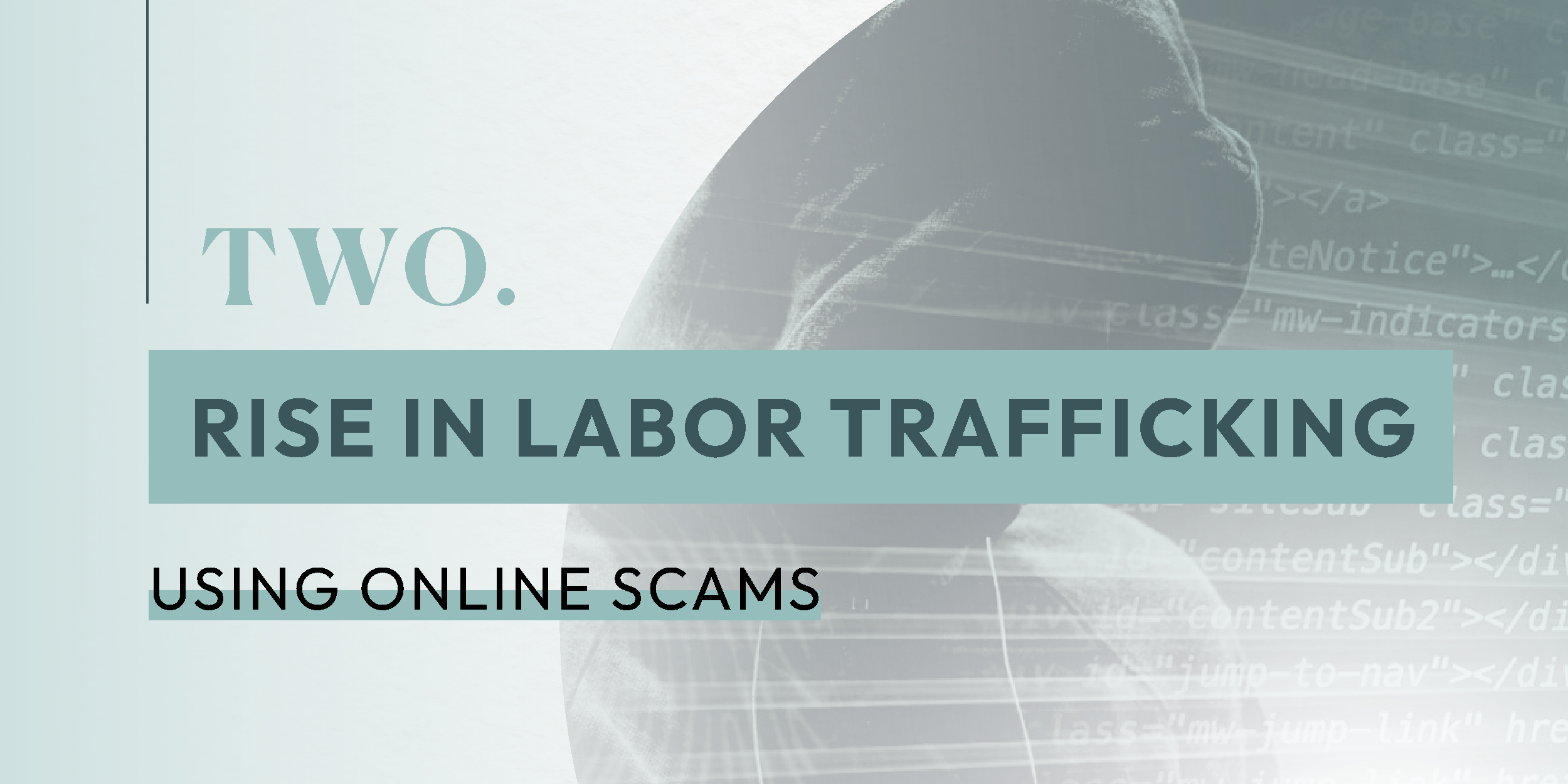 Takeaway Two: Rise in Labor Trafficking Using Online Scams