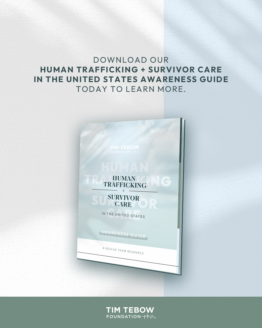 Download the Human Trafficking Awareness Guide
