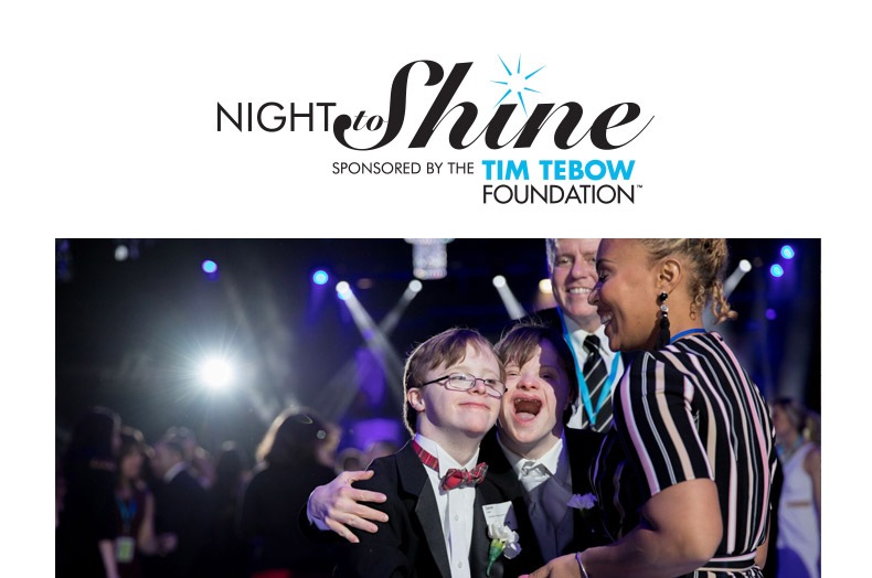 Tebow S Night To Shine Ministry Celebrating People With